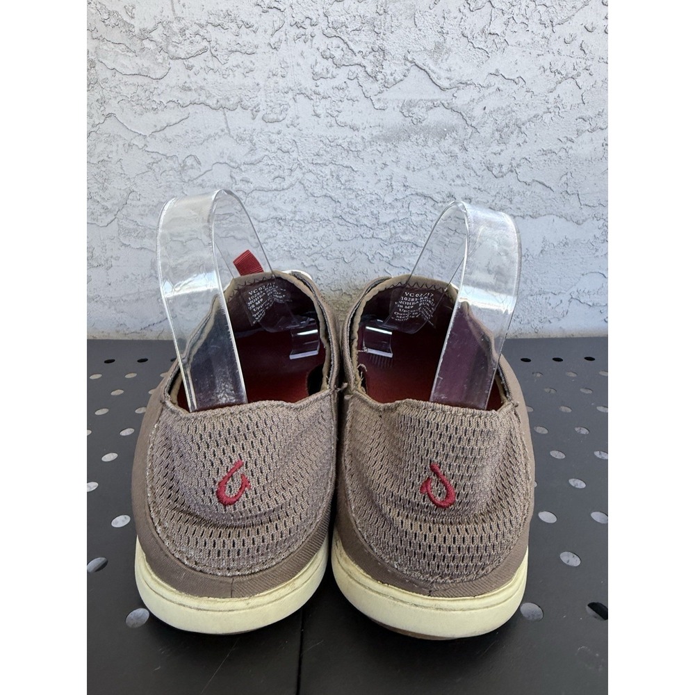 OluKai Nohea Moku Sneakers Mens 9 Brown 10283-RK13 Slip On Low‎ Top Shoes 42 EU - Picture 4 of 9